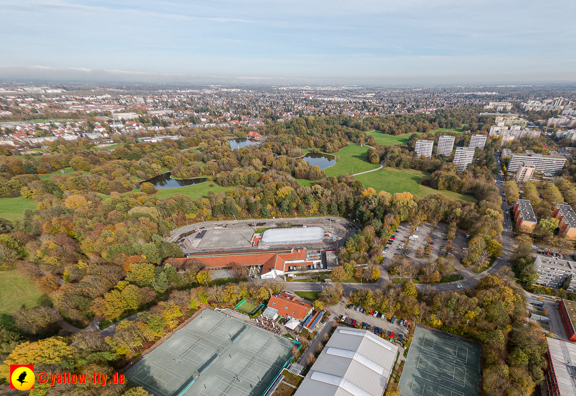 03.11.2022 -  Ostparksee mit Umgebung in Neuperlach